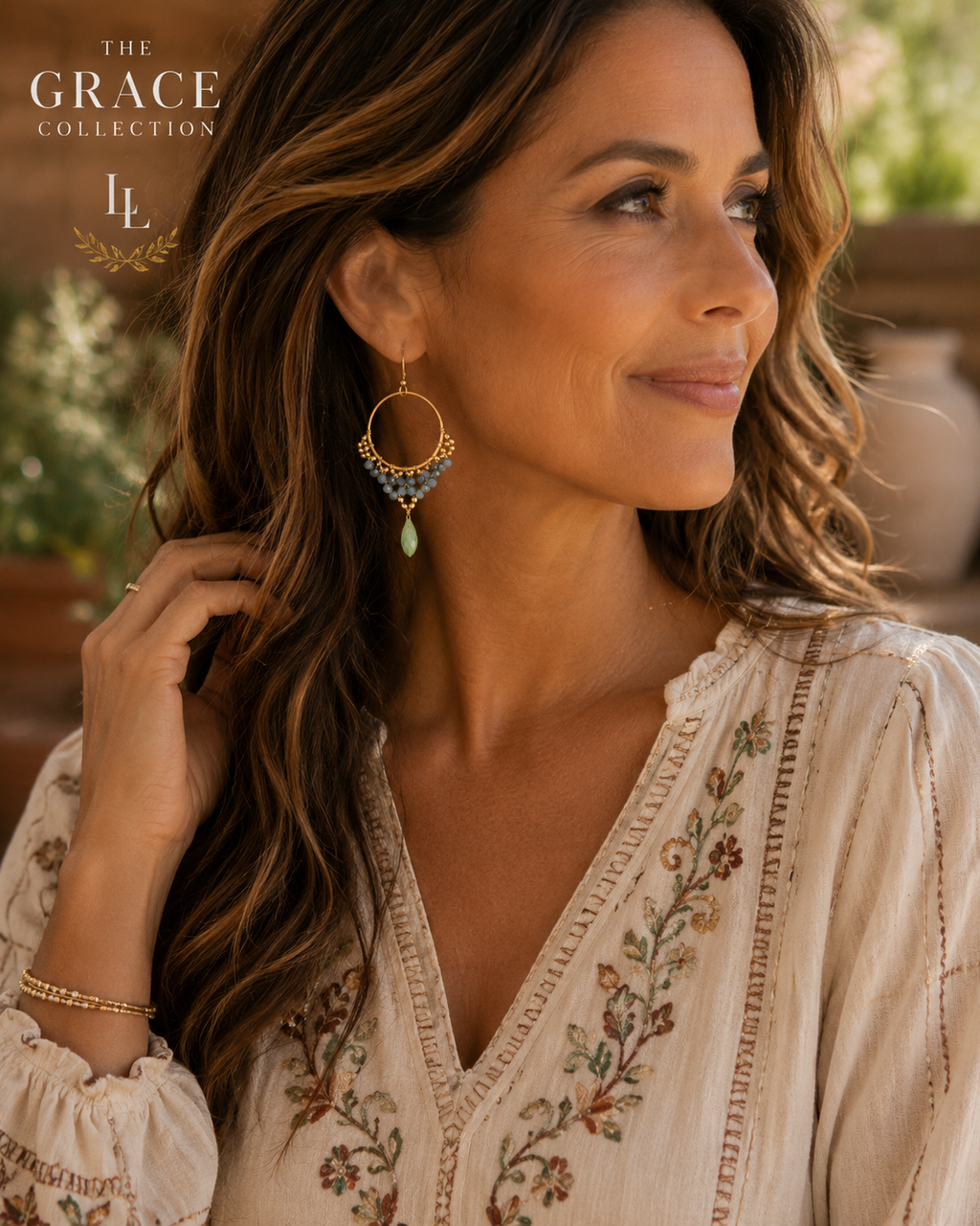The Willow Drop Earrings