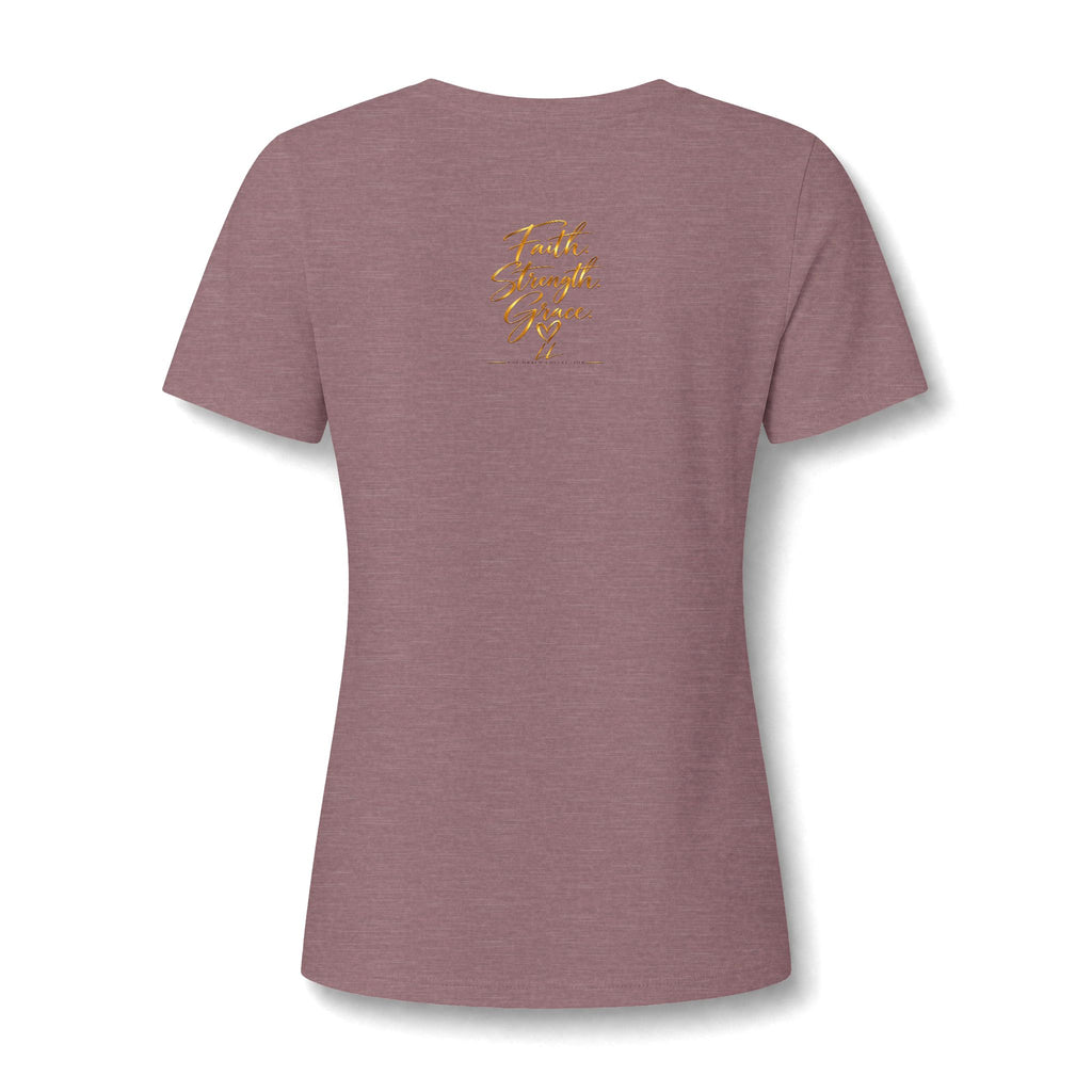 Heart Of A Lion | V-Neck T-Shirt