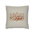 The List Is Real  -  Faux Suede Square Pillow Cover