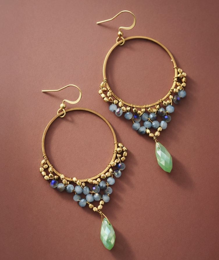 The Willow Drop Earrings