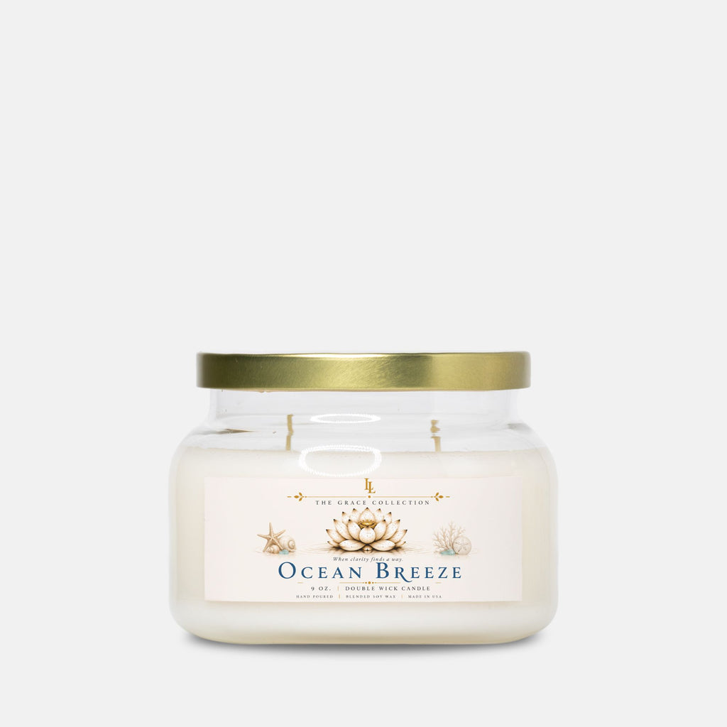 Ocean Breeze Candle Apothecary Jar (Double Wick)