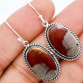 Desert Ember Noreena Jasper Sterling Silver Earrings