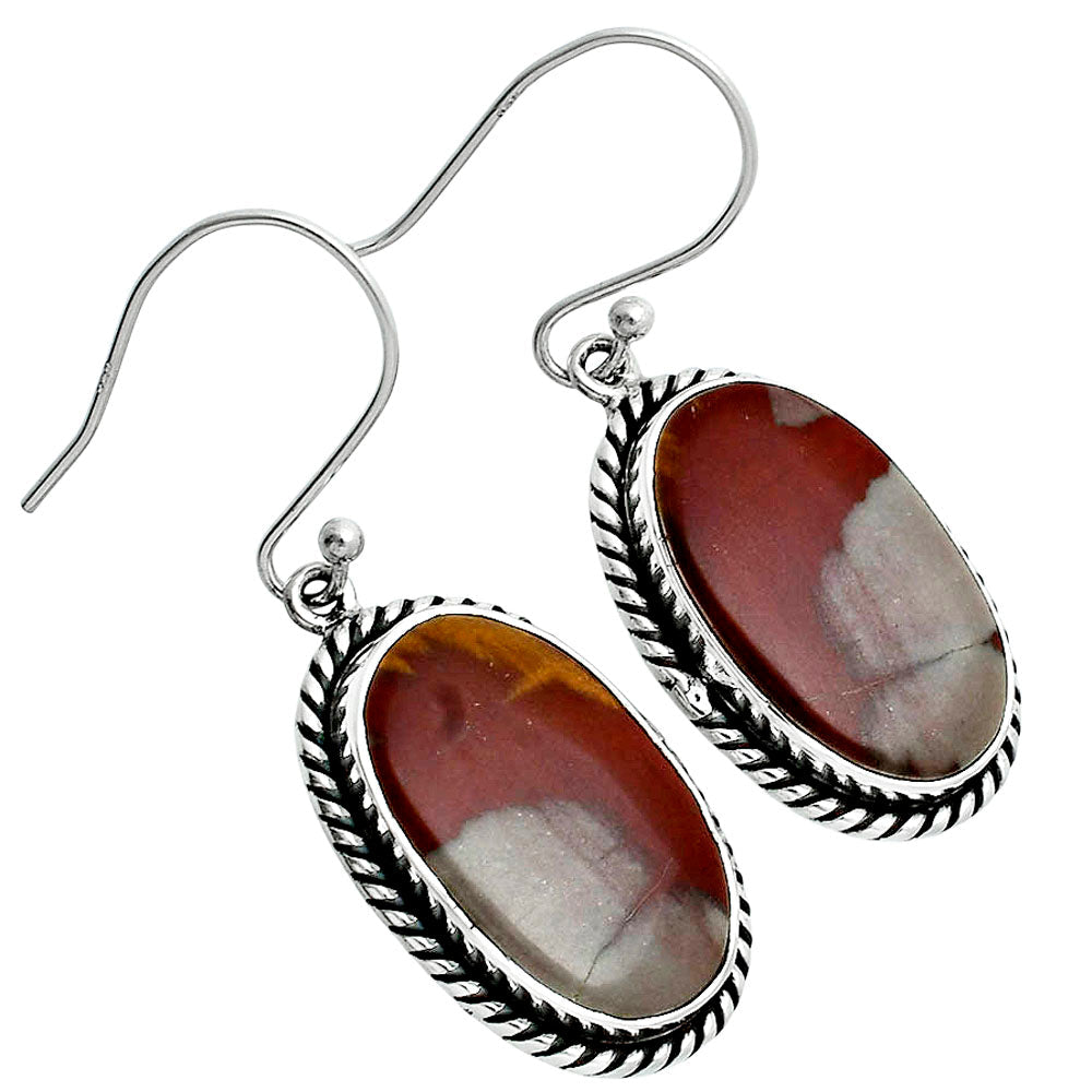 Desert Ember Noreena Jasper Sterling Silver Earrings