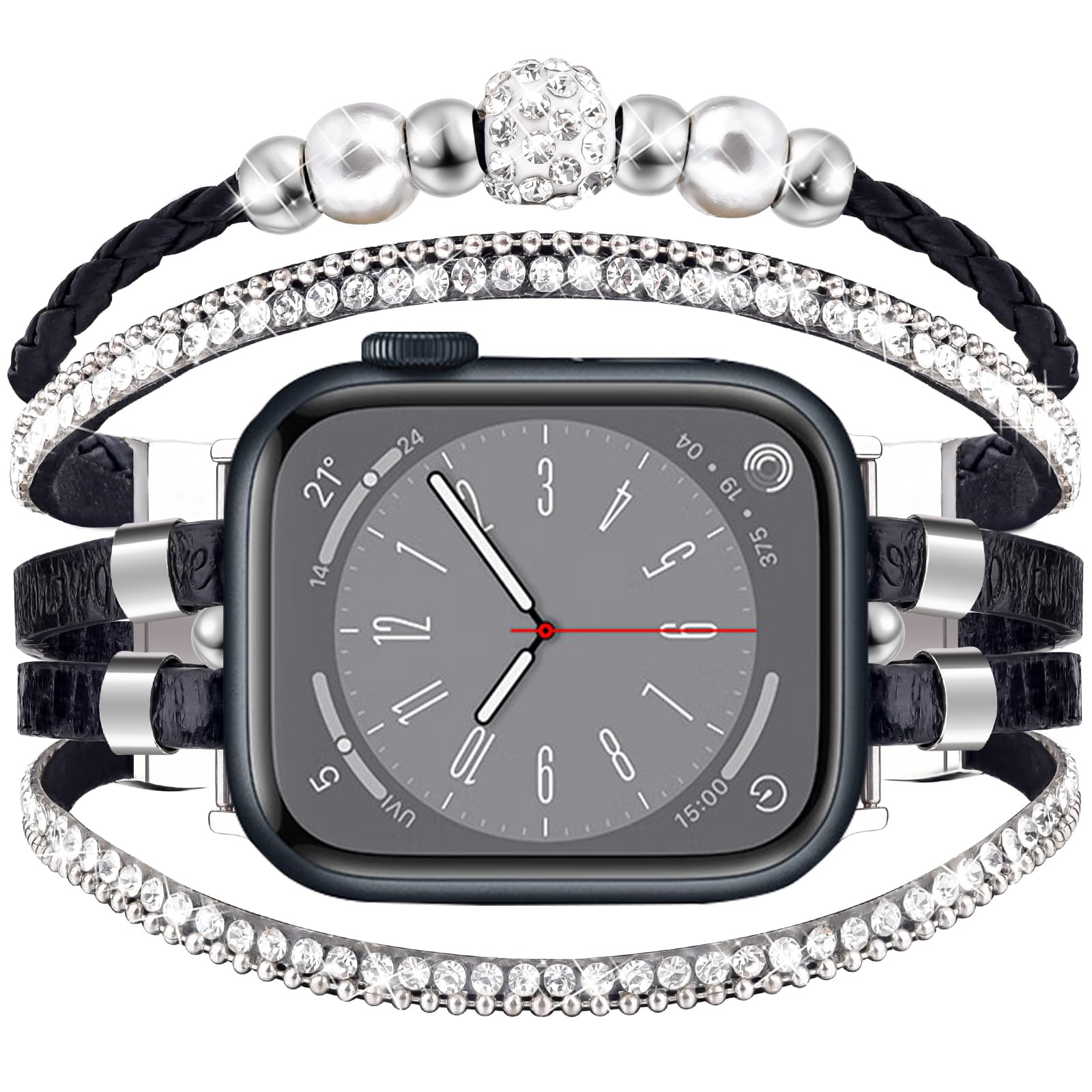 Midnight Sparkle Bracelet Watch Band  - Apple Compatible