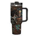 No Map No Rules - 40oz Tumbler with Handle and Straw (Made in USA)