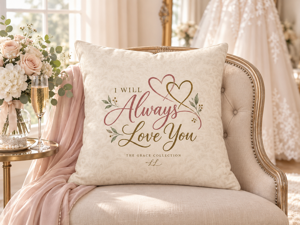 I Will Always Love You - Premium Throw Pillow