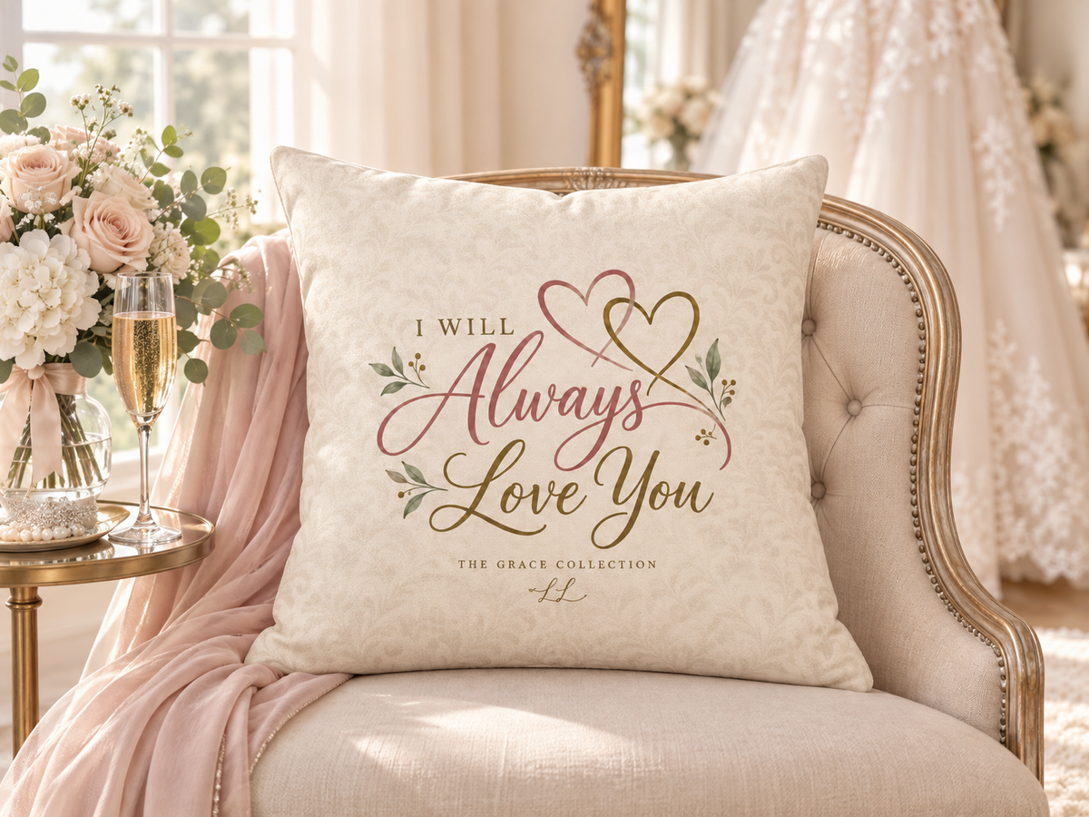 I Will Always Love You - Premium Throw Pillow