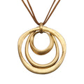 Golden Harmony Statement Necklace
