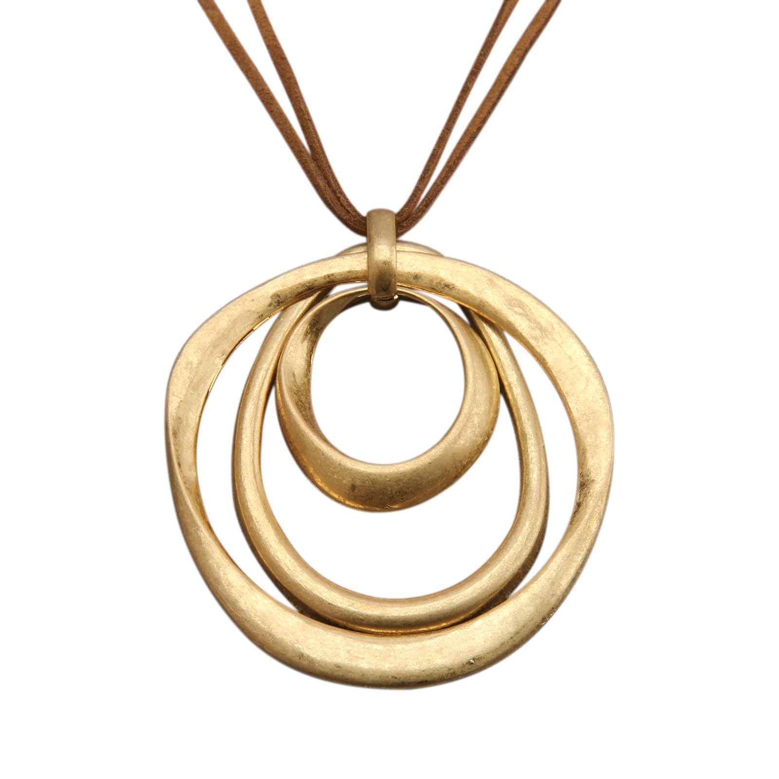 Golden Harmony Statement Necklace