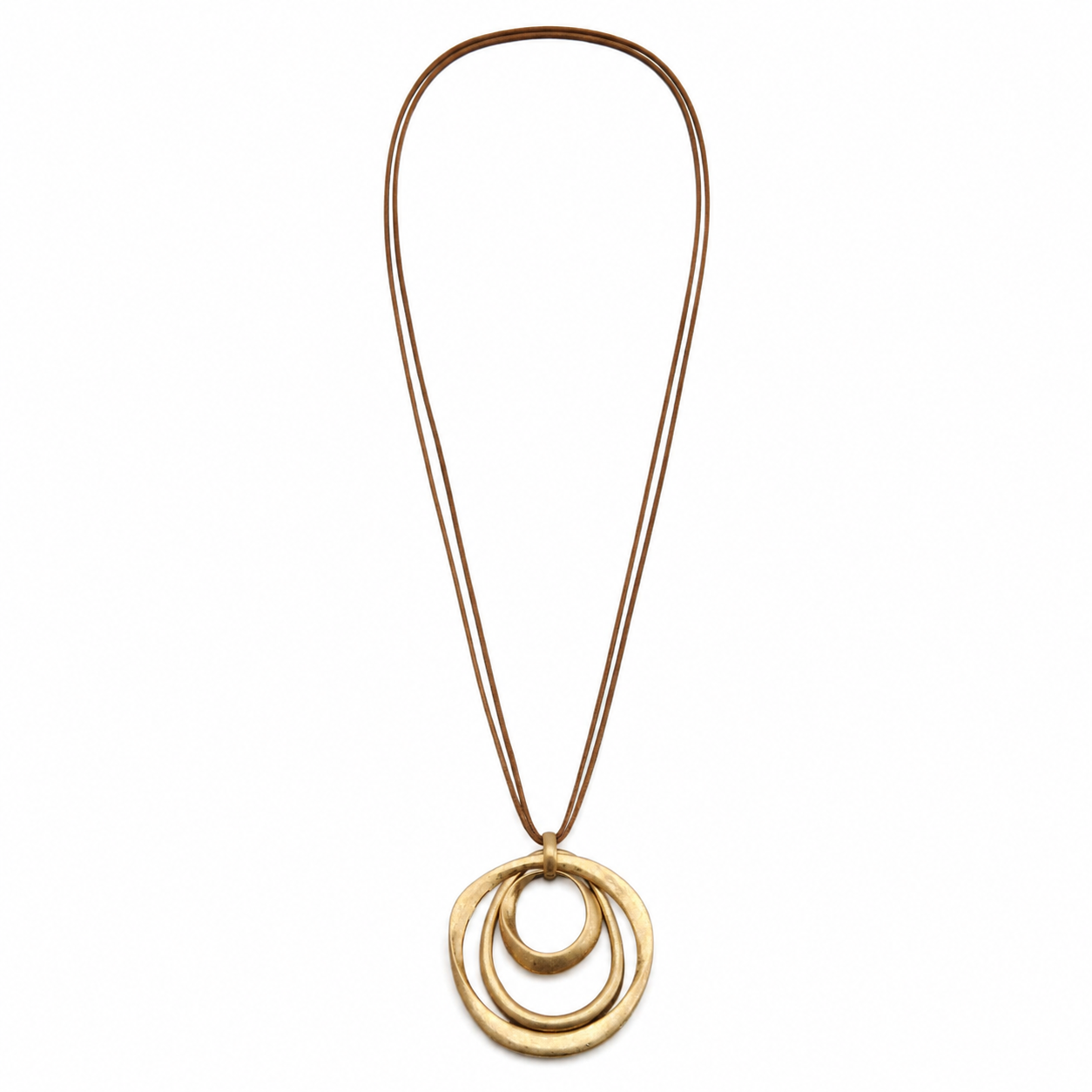 Golden Harmony Statement Necklace