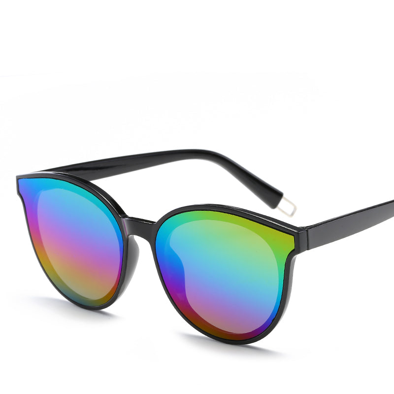 Grace Retro Cat Eye Sunglasses with Luxury Mirror Coating