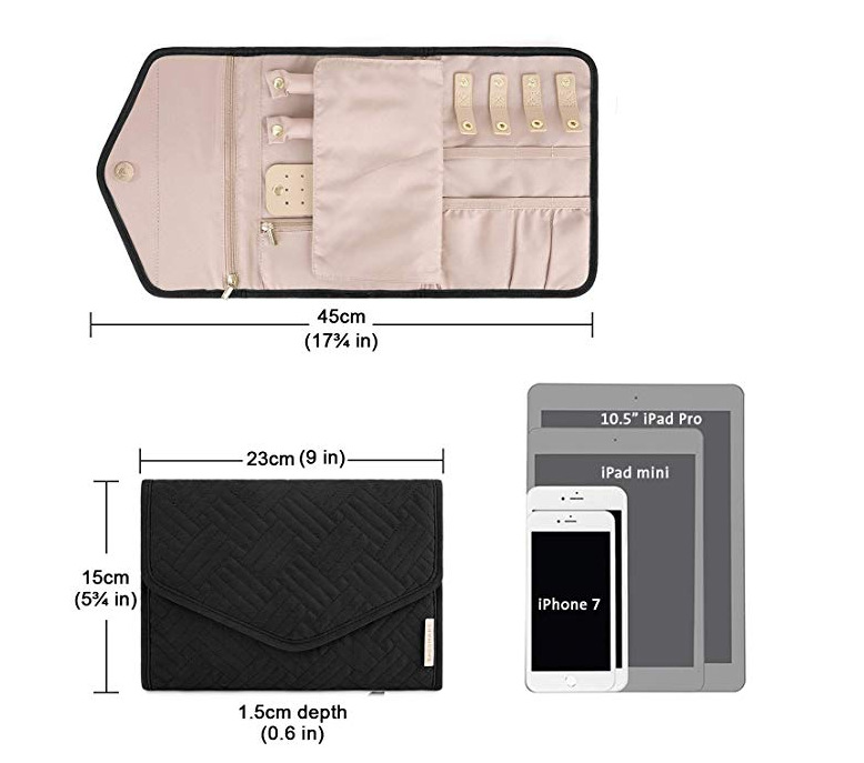 Graceful Journeys Foldable Jewelry Organizer