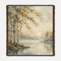 Woven Blanket Tapestry Throw 54" x 60"